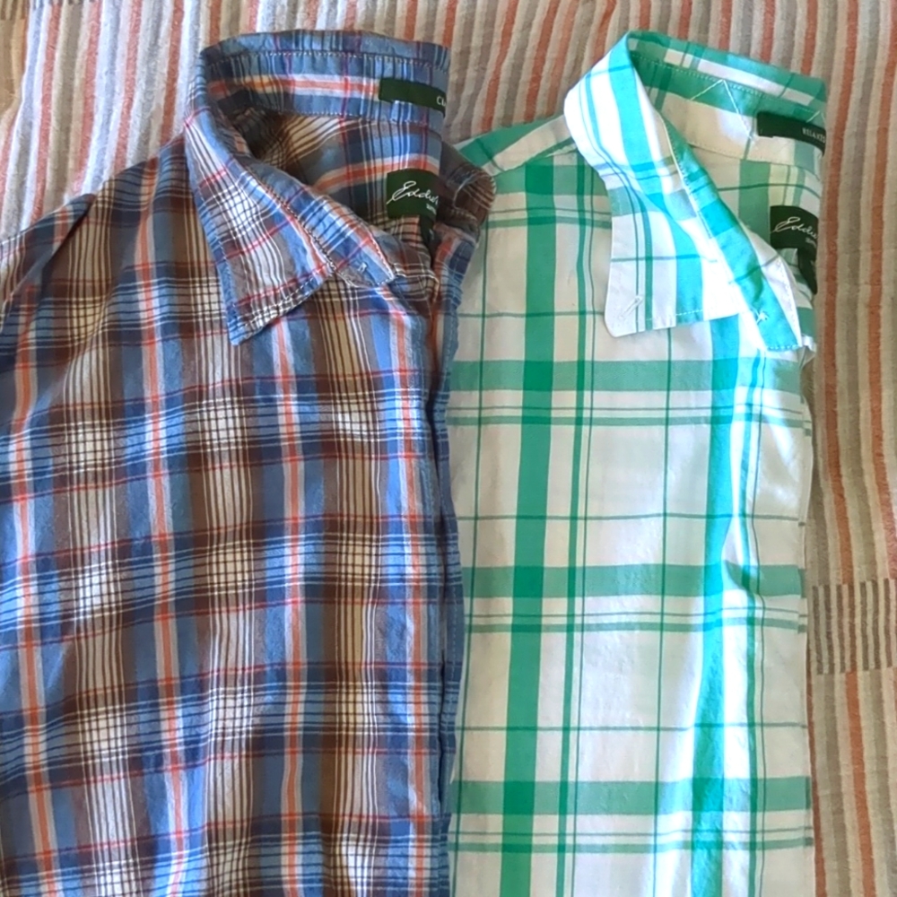 Eddie Bauer Short Sleeve Button-up Shirts